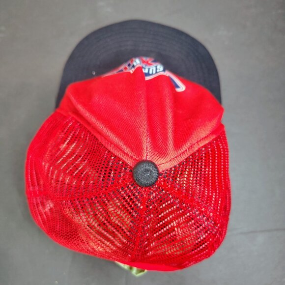 Vintage Super Bowl XXII New Era Hat Cap Snap Back Mesh Trucker Football NFL Mens - Picture 6 of 12